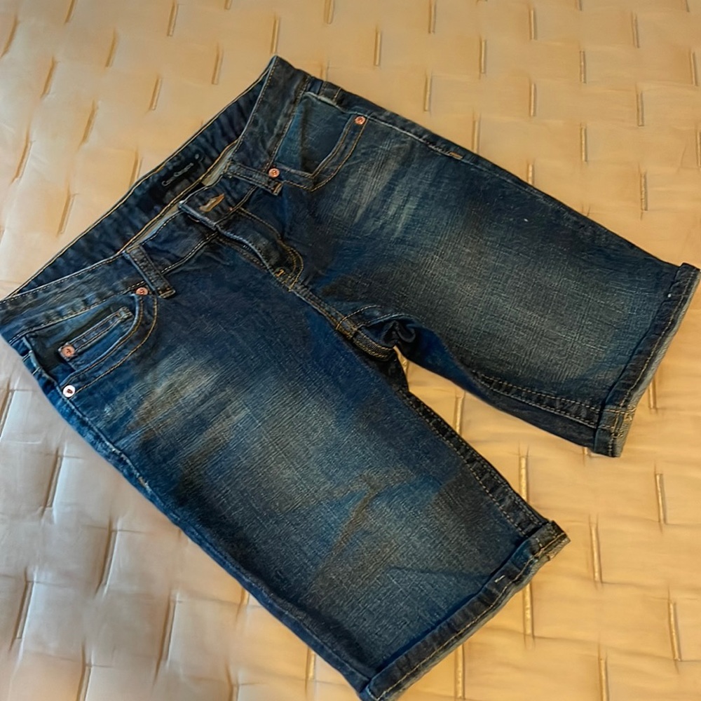 Calvin Klein denim Bermuda shorts size 4P